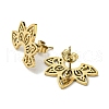 304 Stainless Steel Stud Earrings EJEW-H122-03G-2