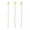 Brass Ball Head Pins KK-N254-49B-G-1