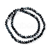 Electroplate Glass Beads Strands EGLA-A034-T2mm-K06-5