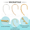 Unicraftale 18Pcs 3 Colors Iron Ear Cuff Findings EJEW-UN0002-31-5