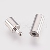 Brass Bayonet Clasps KK-P149-08C-2