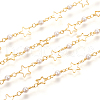 Brass Handmade Beaded Chain CHC-I031-03G-1-4