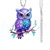 Acrylic Owl Pendant Decorations PW-WGC351F-03-2