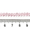 Transparent Baking Paint Glass Beads Strands X1-DGLA-A034-T4mm-D04-4