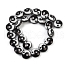 Yin-yang Theme Handmade Lampwork Beads LAMP-B028-01B-2