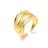 Brass Adjustable Cuff Rings RJEW-V009-05G-4