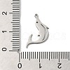 Non-Tarnish 201 Stainless Steel Pendants STAS-E206-04P-02-3
