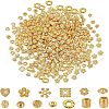 SUPERFINDINGS 390Pcs 13 Style Tibetan Style Spacer Beads TIBEB-FH0001-35G-1