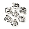 Tibetan Style Alloy Charms X-TIBE-Q050-163AS-LF-2