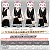   2Pcs 2 Colors Bag Chain Straps FIND-PH0002-81-1