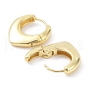 Rack Plating Brass Teardrop Hoop Earrings EJEW-B027-12G-2