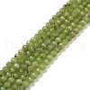 Natural Olive Jade Beads Strands G-D463-13B-1