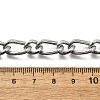 304 Stainless Steel Twisted Curb Link Chains CHS-A016-12P-A-2