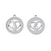 304 Stainless Steel Pendants STAS-N095-152-2