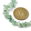 Natural Green Aventurine Chips Beaded Necklace NJEW-FZ00004-03-4