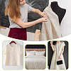 Flower Pattern Embroidery Cotton Fabric DIY-WH0580-48-6
