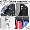 SUNNYCLUE 40Pcs Heavy Duty 304 Stainless Steel Wire Cable Keychains FIND-SC0012-01-5