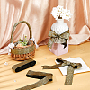 7M Ethnic Style Embroidery Polyester Ribbons OCOR-WH0070-119A-05-6