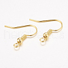 Brass Earring Hooks KK-S075-G-2
