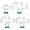   30Pcs 3 Style Acrylic Thread Winding Boards FIND-PH0018-61-2