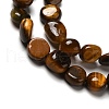 Natural Tiger Eye Beads Strands G-I351-B03-3