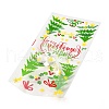 Christmas Theme OPP Plastic Storage Bags ABAG-B003-09-4