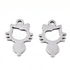 Non-Tarnish 201 Stainless Steel Pendants STAS-S081-026-2
