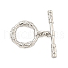 Brass Toggle Clasps KK-A223-14P-1