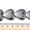 Synthetic Non-magnetic Hematite Beads Strands G-A263-A01-01-4