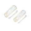 10G Ceylon Glass Twist Bugle Beads SEED-L012-01B-5