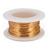 Round Copper Jewelry Wire CWIR-I002-0.4mm-G-NR-1