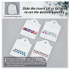  Plastic Bead Counter Boards for 3/4/6/8mm Beads KY-NB0001-67A-4