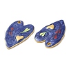 304 Stainless Steel Enamel Pendants STAS-K256-03G-02-2