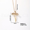 Fashionable and Elegant Butterfly Brass Rhinestone Pendant Necklaces QH8732-3-1