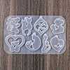 DIY Silicone Pendant Molds DIY-A054-02B-4
