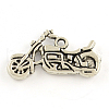 Tibetan Style Motorbike Alloy Charms TIBEP-A9046-AS-NR-1