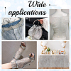 Aluminum Rhinestone Mesh Wrap Roll FIND-WH0421-128S-6