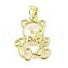 Brass Pendants KK-V007-27G-1