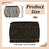Polyester Tassel Lace Trim SRIB-WH0011-251A-01-2