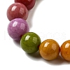 Dyed Natural Malaysia Jade Beads Strands G-G021-02A-17-2