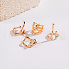 4Pcs Alloy Finger Rings Sets WG7802C-37-3