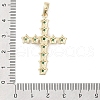 Real 18K Gold Plated Brass with Glass Pendants KK-A209-15G-4