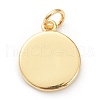 Brass Enamel Pendants KK-P200-11-3