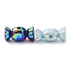 UV Plating Acrylic Opaque Beads OACR-Z013-26-2
