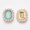 Glass Rhinestone Cabochons RB-S066-07KC-2