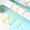 Electroplate Glass Beads Strands EGLA-yw0002-C04-6