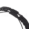 Mother's Day Jewellery 2Pcs 2 Style Natural Pearl Braided Bead Bracelets Set with Nylon Cord for Women BJEW-JB09141-02-6
