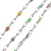 304 Stainless Steel Dapped Chains CHS-H036-01P-02-1