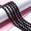 Natural Glaucophane Beads Strands G-M375-01B-1