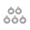 Alloy Pendants ALRI-N039-001O-RS-1